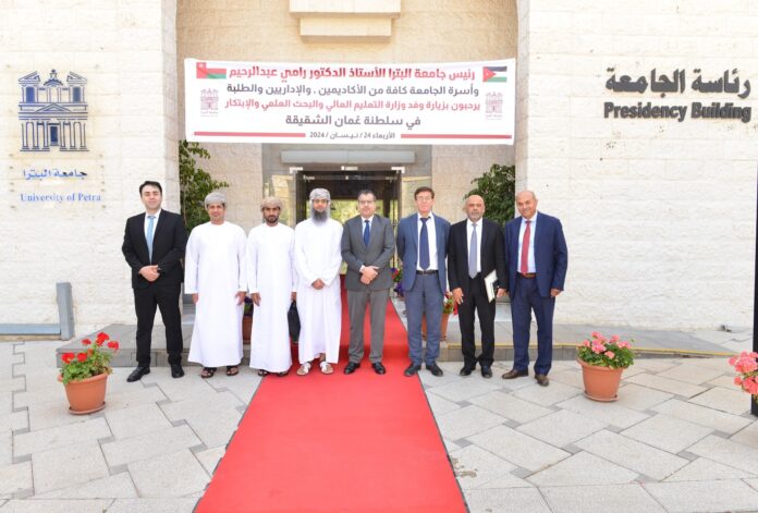 المستقل الاخباري جامعة البترا تستقبل وفدًا من وزارة التعليم العمانية المستقل الاخباري جامعة البترا تستقبل وفدًا من وزارة التعليم العمانية