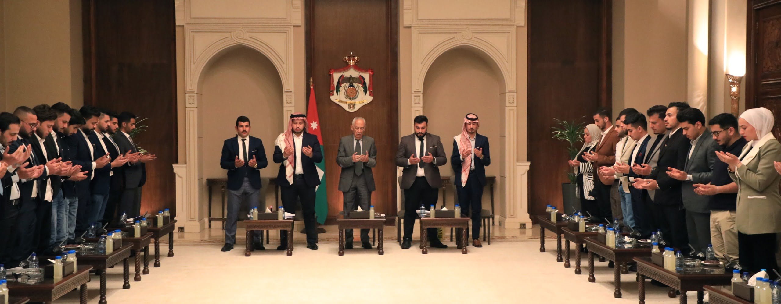 العيسوي يلتقي وفدا شبابيا من مبادرة النشامى
