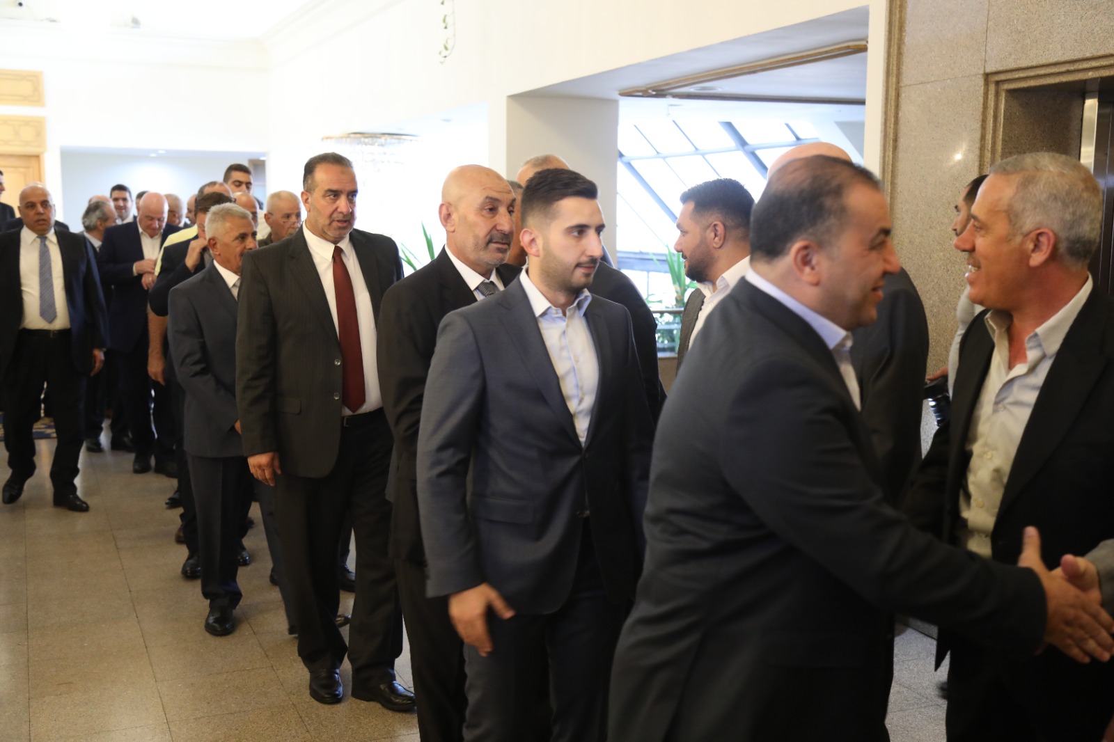 القاضي طلب ومراد اجاب .. آل الديك وآل الجبالي نسايب - صور