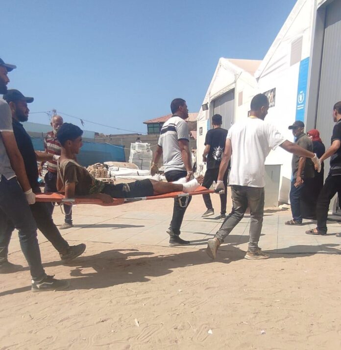 الهلال الأحمر بغزة: الاحتلال نفذ عملية قتل جماعية بالنصيرات