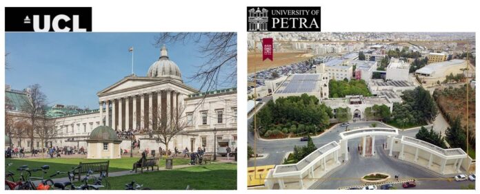 جامعة البترا تجدد مذكرة تفاهم موسعة للتبادل الطلابي مع كلية لندن الجامعية جامعة البترا تجدد مذكرة تفاهم موسعة للتبادل الطلابي مع كلية لندن الجامعية