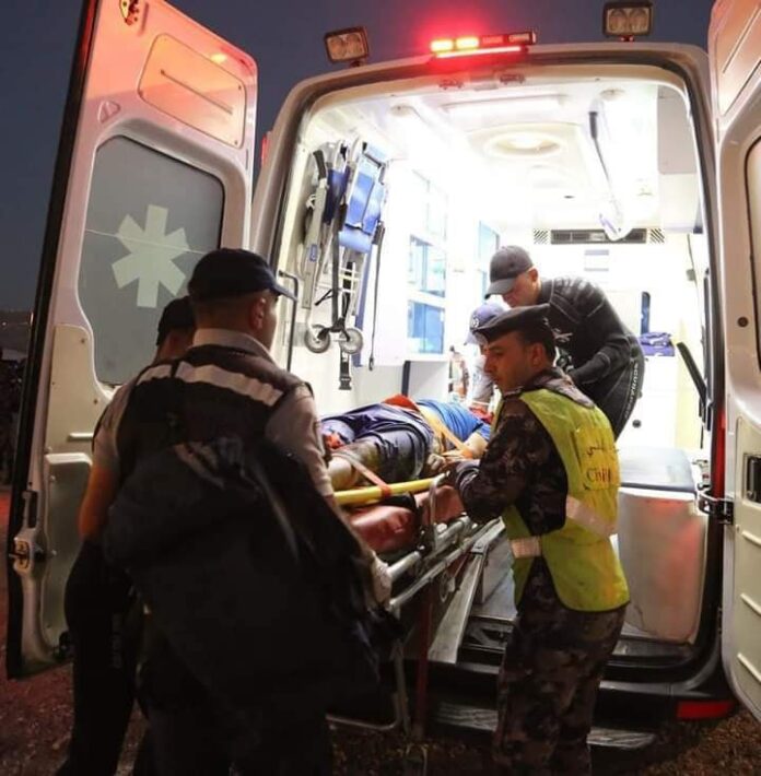 الامن العام : إصابة مسعف أثناء التعامل مع حادث تعطّل لعبة بمدينة ملاهي