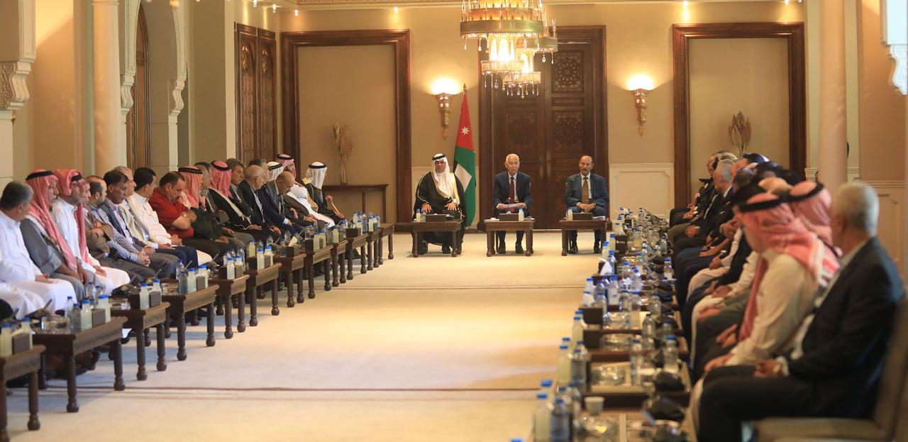 العيسوي يلتقي وفدين من أبناء بيت محسير والفلاحين بالرمثا