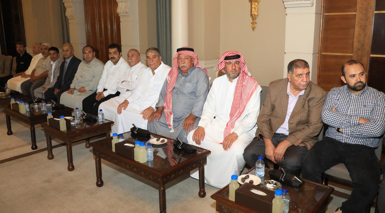 العيسوي يلتقي وفدين من أبناء بيت محسير والفلاحين بالرمثا