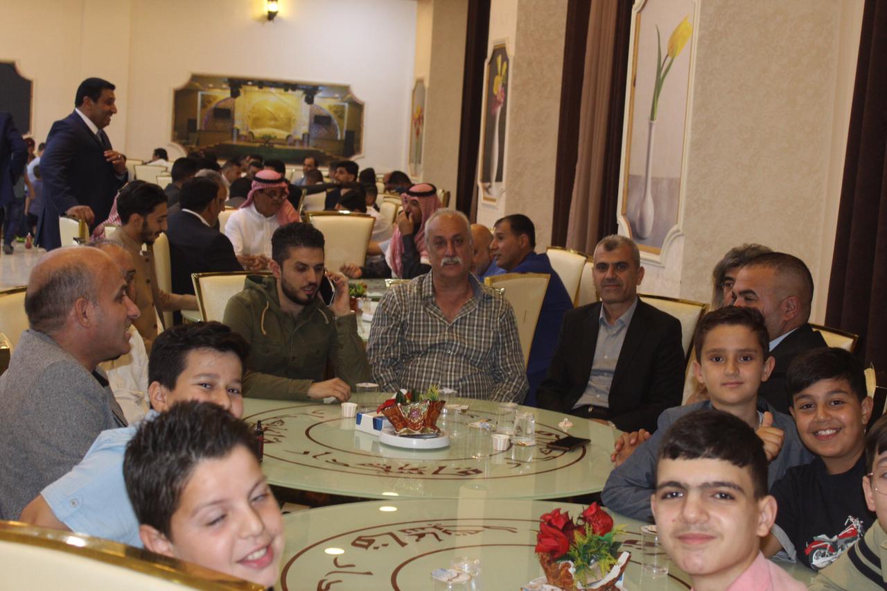 محمد الكراسنة يودع العزوبية ويدخل القفص الذهبي - صور