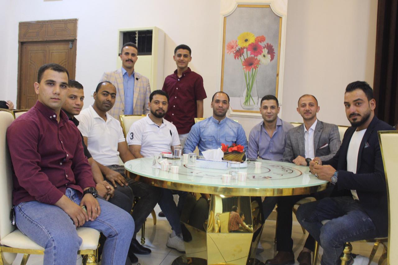 محمد الكراسنة يودع العزوبية ويدخل القفص الذهبي - صور