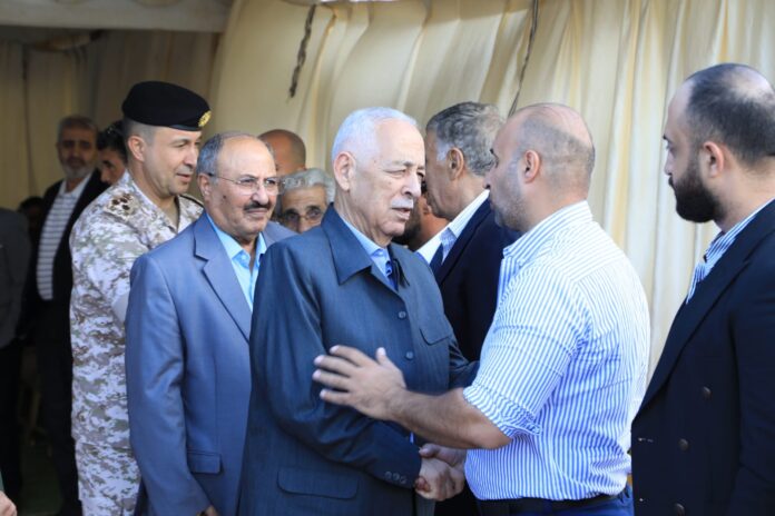 مندوبا عن الملك وولي العهد .. العيسوي يعزي عشيرتي الارتيمة والقهيوي