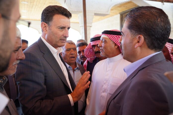 المستقل الاخباري الصفدي يستقبل المهنئين في ديوان أبناء الكرك الجديد