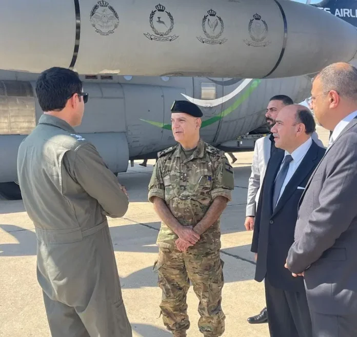 لبنان يتسلم دفعة المساعدات الأردنية الثالثة