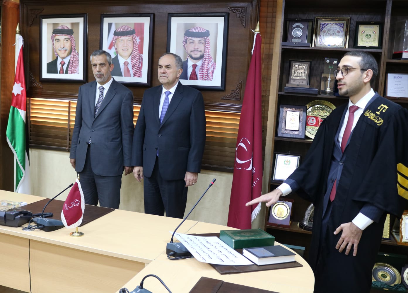 78 محاميا يؤدون اليمين القانونية أمام وزير العدل