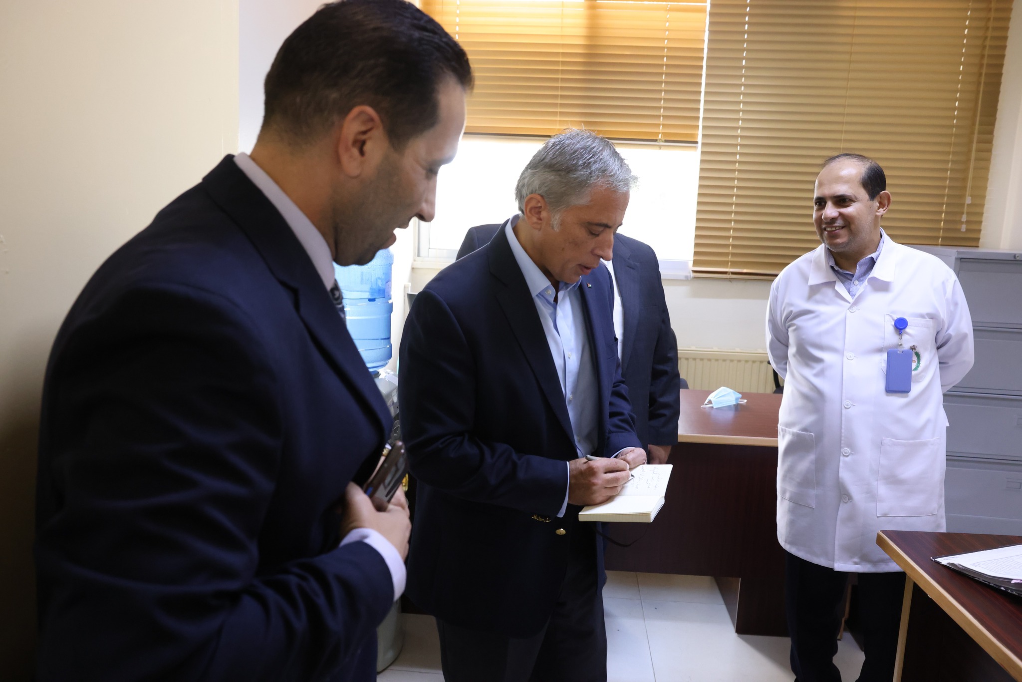 حسان يزور سبعة مواقع في مناطق بلعما ورحاب والبادية الشَّماليَّة - صور