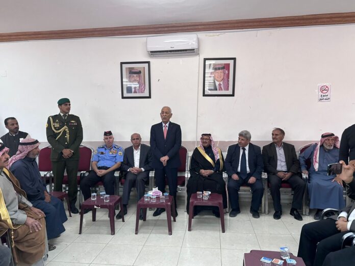 مندوبا عن الملك وولي العهد .. العيسوي يعزي بوفاة الخرشة