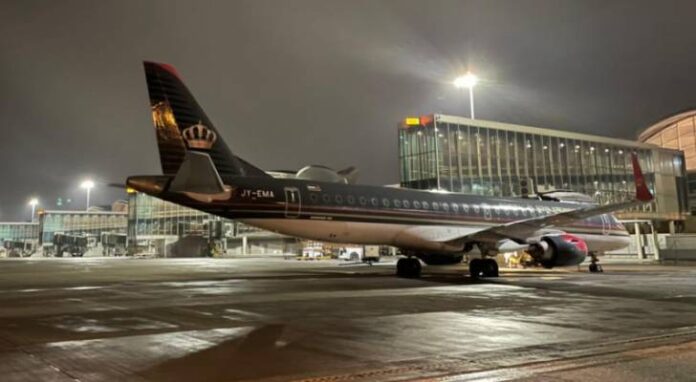 إعادة فتح المجال الجوي الأردني أمام حركة الطائرات