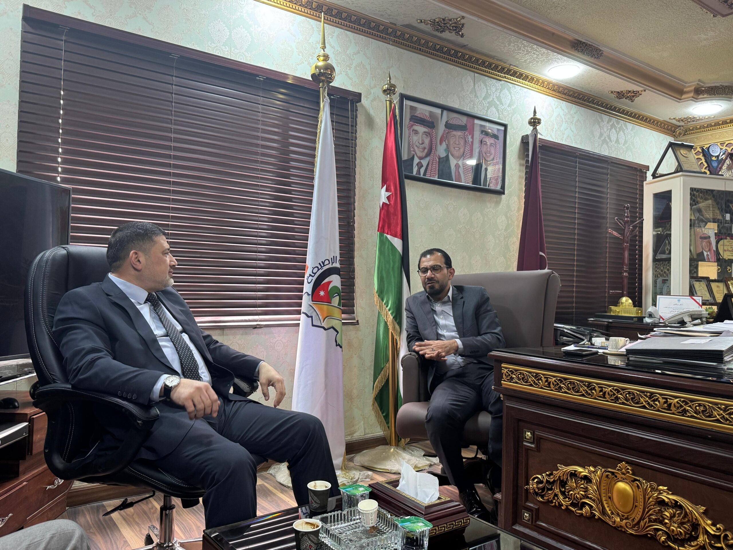 تعاون بين مؤسسة الخط الحديدي الحجازي الأردني وبلدية الرصيفة