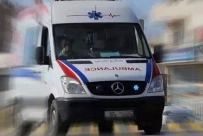 حالتهم جيدة .. اصابة 4 اشخاص بحادث تصادم على طريق الممر التنموي