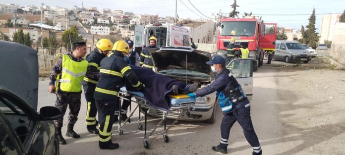 وفاة و14 إصابة إثر حادث تصادم في إربد