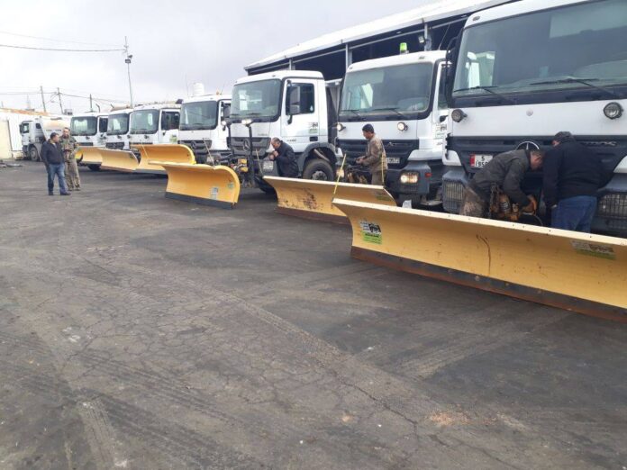 امانة عمان تعلن حالة الطوارئ المتوسطة