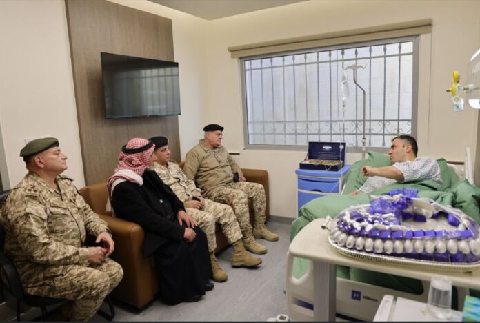 رئيس هيئة الاركان المشتركة يعود المقدم بهاء الدين الزبون