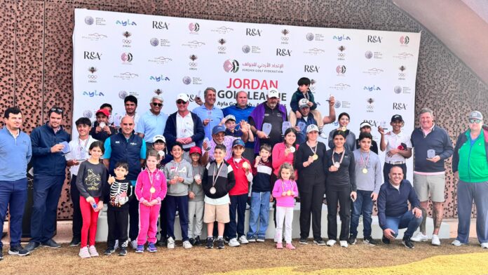 الرواشدة يحصد المركز الأول بالترتيب العام في دوري الجولف