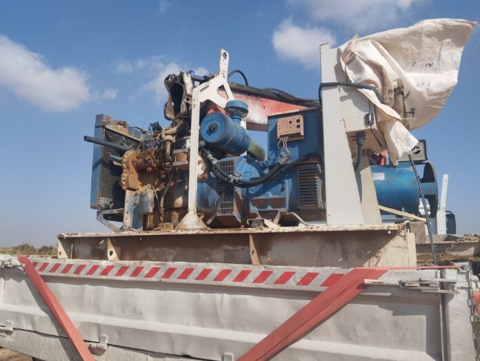 ردم 8 آبار مخالفة محفورة في اراضي خزينة الدولة في معان