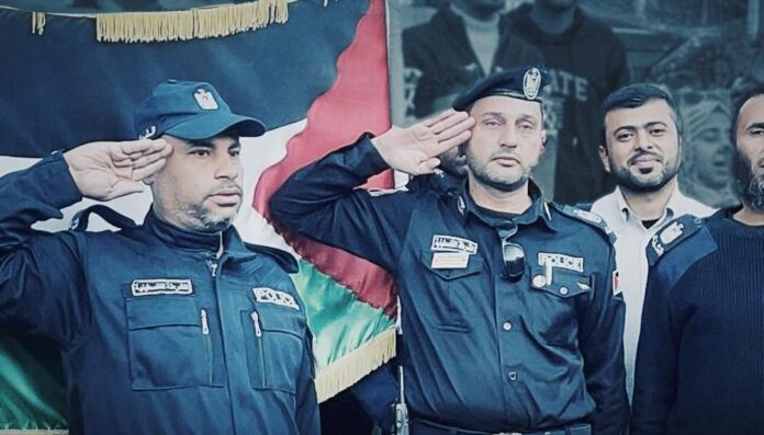 انتشار اجهزة وزارة الداخلية في غزة