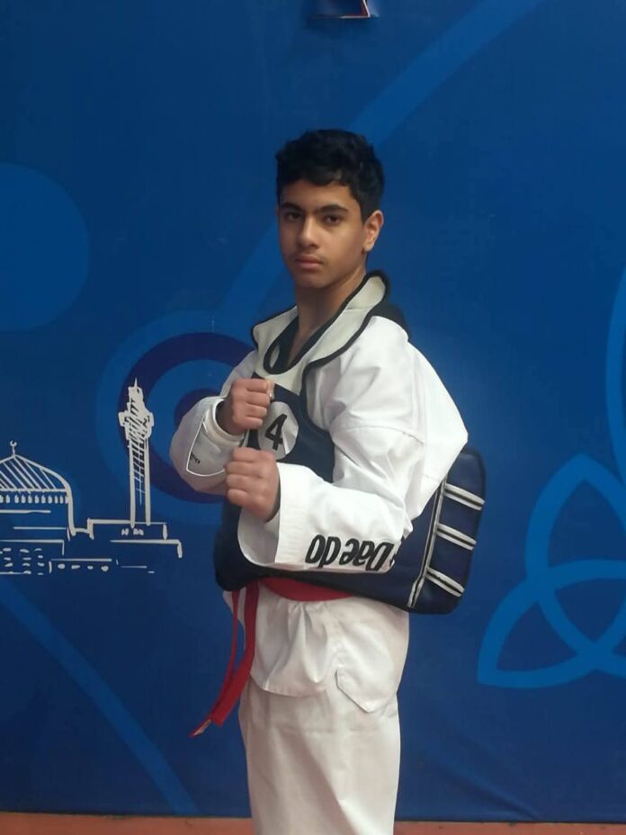 الزميل ايهم سماوي يهنئ نجله امير بحصوله على الحزام الاسود