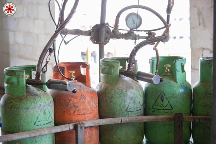 مصفاة البترول: تعبئة 1.2 مليون اسطوانة غاز خلال المنخفض الجوي الأخير