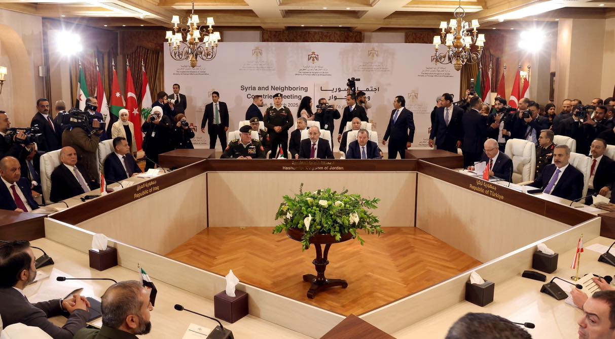 نتائج اجتماع سوريا ودول الجوار - بيان