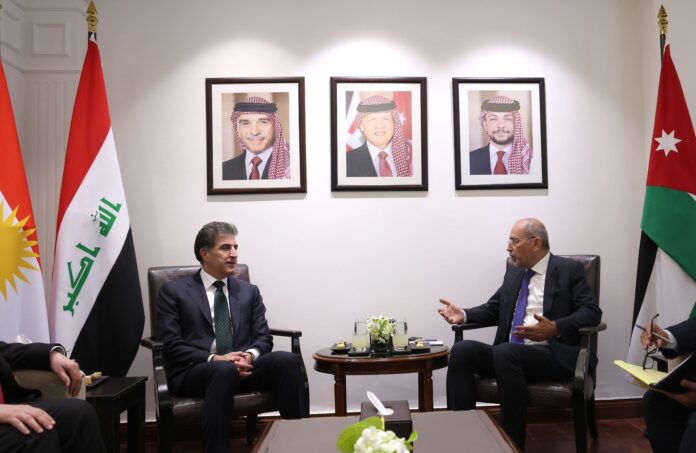 وزير الخارجية يلتقي رئيس إقليم كردستان