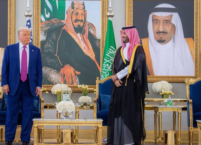 بدء المحادثات الرسمية بين ولي العهد السعودي والرئيس الأميركي