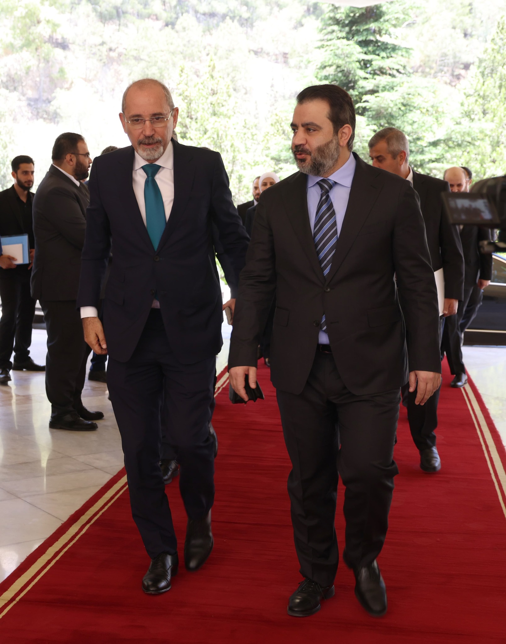الوفد الوزاري الاردني يصل إلى دمشق