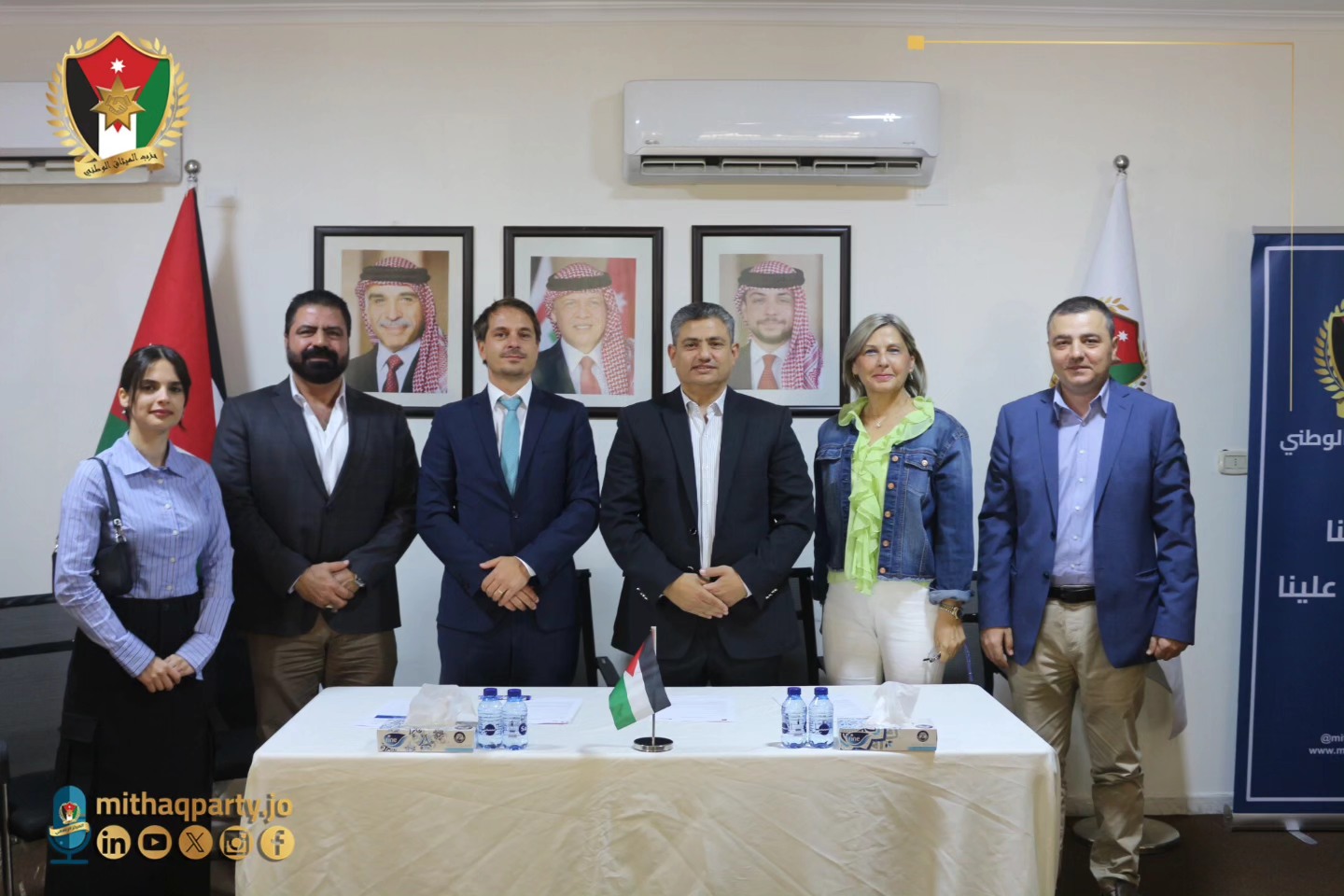 الميثاق الوطني يبرم اتفاقية شراكة مع مؤسسة كونراد أديناور