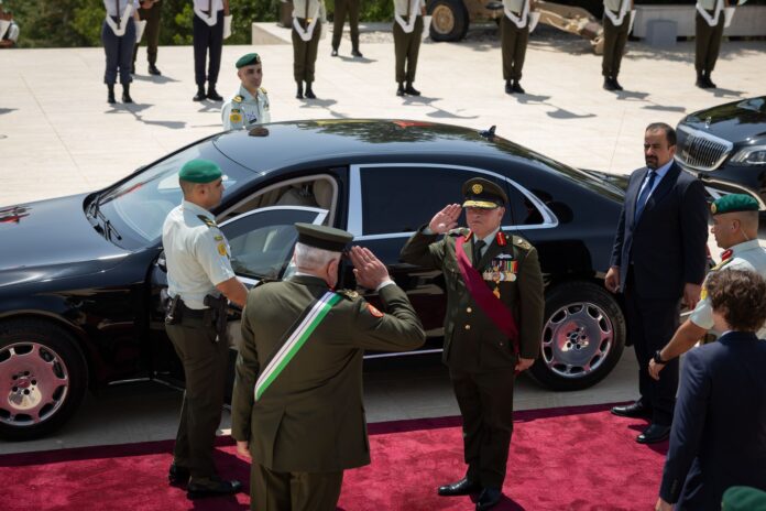 الملك يرعى في صرح الشهيد احتفال الجيش العربي بالمناسبات الوطنية