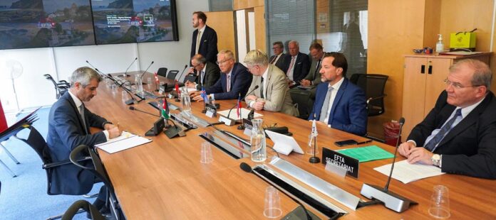 الأردن يوقع ودول رابطة التجارة الحرة الأوروبية اتفاقًا لتحديث اتفاقية التجارة الحرة