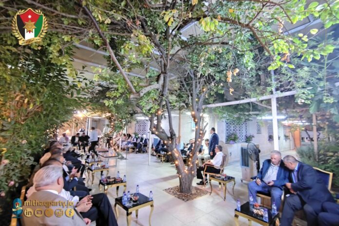 الربيع يستضيف قيادات من حزب الميثاق الوطني