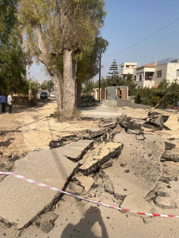 إغلاق جزئي لطريق كفرنجة لتنفيذ أعمال تعبيد