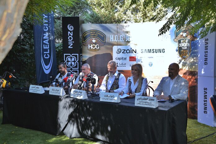 انطلاق الفعاليات التحضيرية لجولة مالكي دراجات هارلي ديفيدسون الأردن 2025