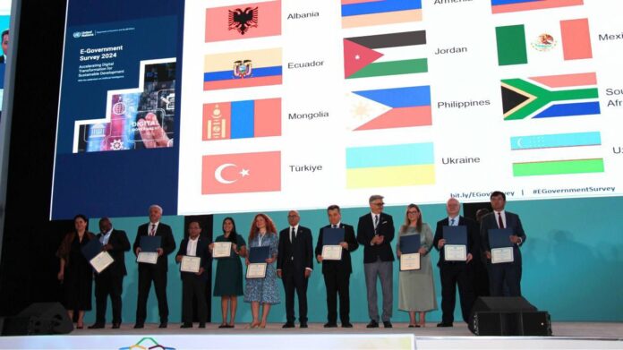 تكريم الأردن بمنتدى الأمم المتحدة للخدمة العامة لإنجازاته في الحكومة الإلكترونية تكريم الأردن بمنتدى الأمم المتحدة للخدمة العامة لإنجازاته في الحكومة الإلكترونية