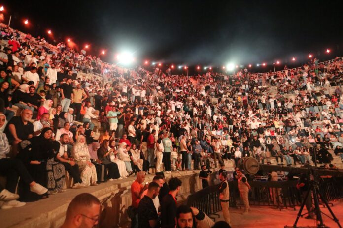 نصف مليون زائر لمهرجان جرش في دورته الـ39