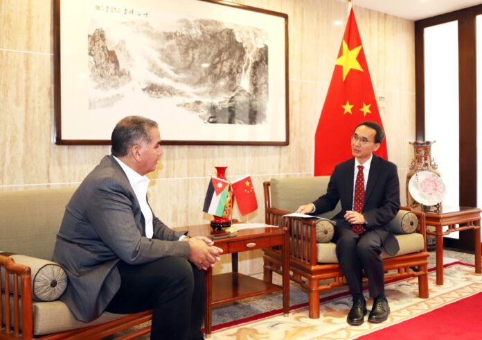 القائم بالأعمال الصيني: ندعم جهود الأردن للحفاظ على الأمن والاستقرار ونحترم الوصاية الهاشمية