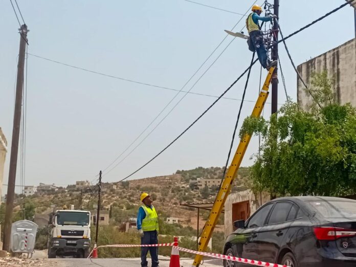 فصل مبرمج للتيار الكهربائي عن مناطق بلواء الوسطية غدا (اسماء)