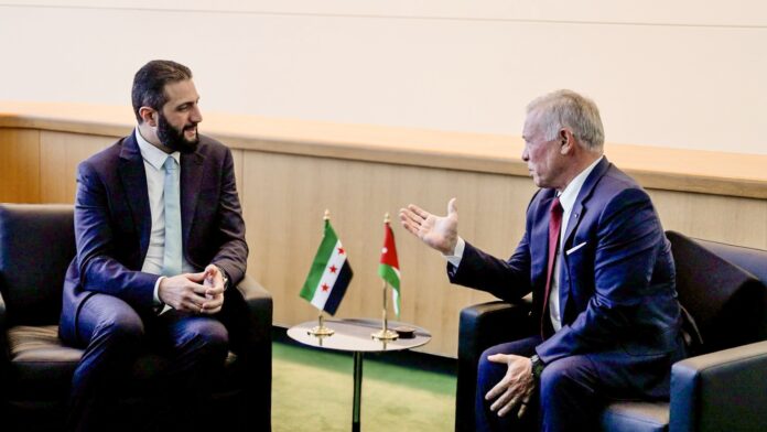 الملك يلتقي الرئيس السوري في نيويورك