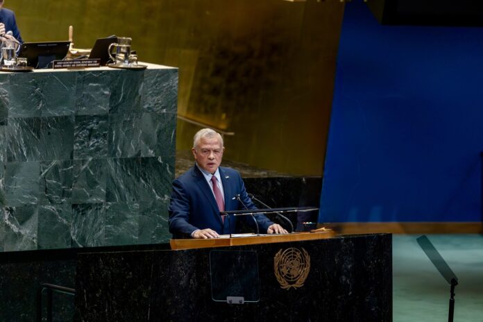 الملك: الحرب على غزة واحدة من أحلك الأحداث في تاريخ الأمم المتحدة