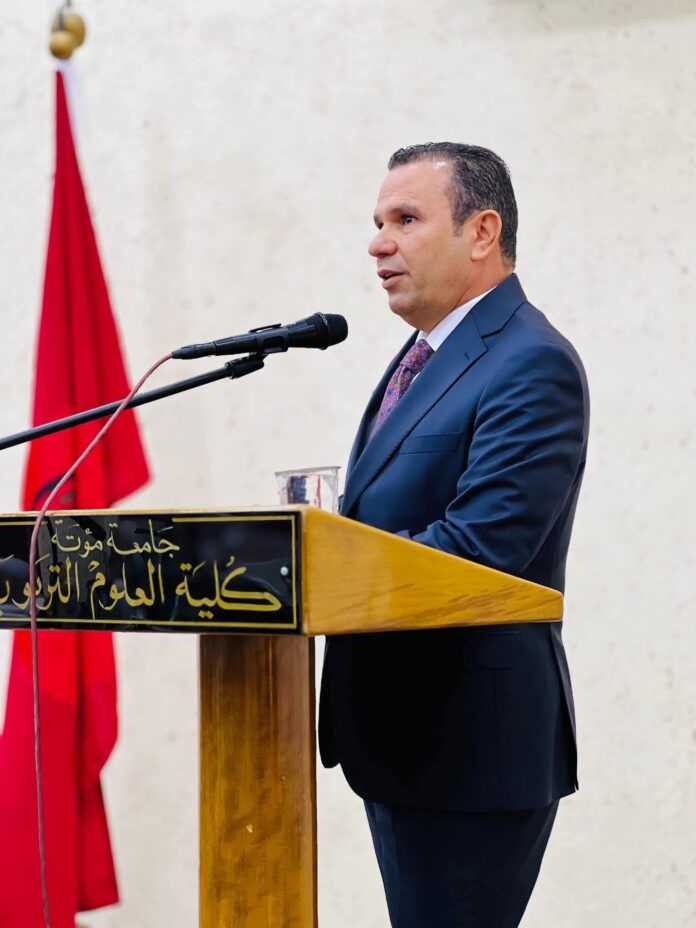 تجديد تعيين الدكتور عبد الناصر القرالة عميدا لكلية العلوم التربوية في جامعة مؤتة