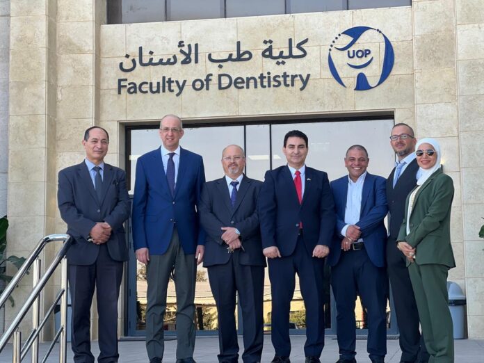 رئيس جامعة البترا يستقبل وفدًا من الهيئة الأردنية لزراعة الأسنان ونقابة أطباء الأسنان الأردنية
