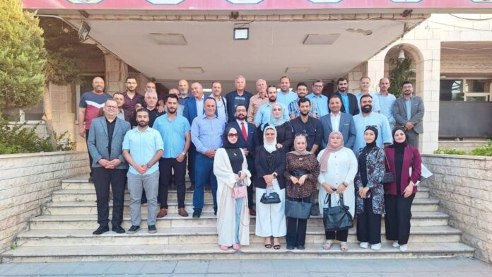 انتهاء انتخابات لجان مجمع النقابات المهنية بإربد انتهاء انتخابات لجان مجمع النقابات المهنية بإربد