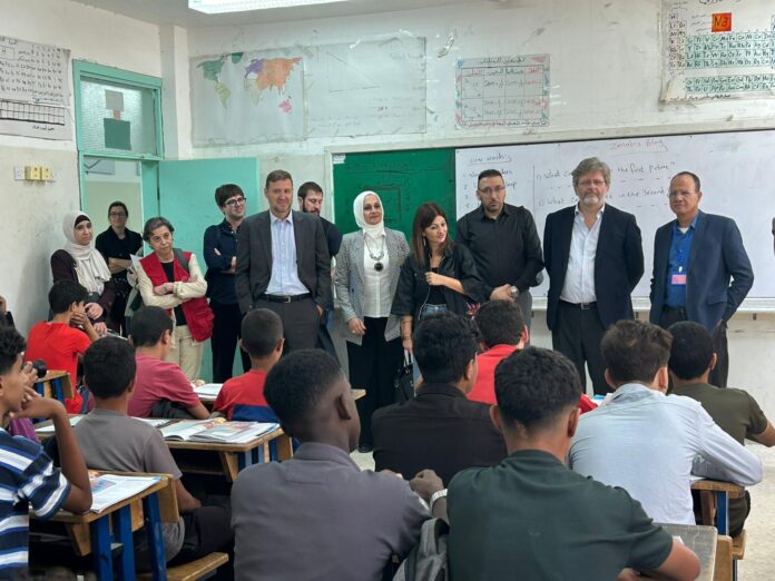 وزيرة الشباب والأطفال الإسبانية تزور الأونروا في الأردن للتعرف على خدماتها وزيرة الشباب والأطفال الإسبانية تزور الأونروا في الأردن للتعرف على خدماتها