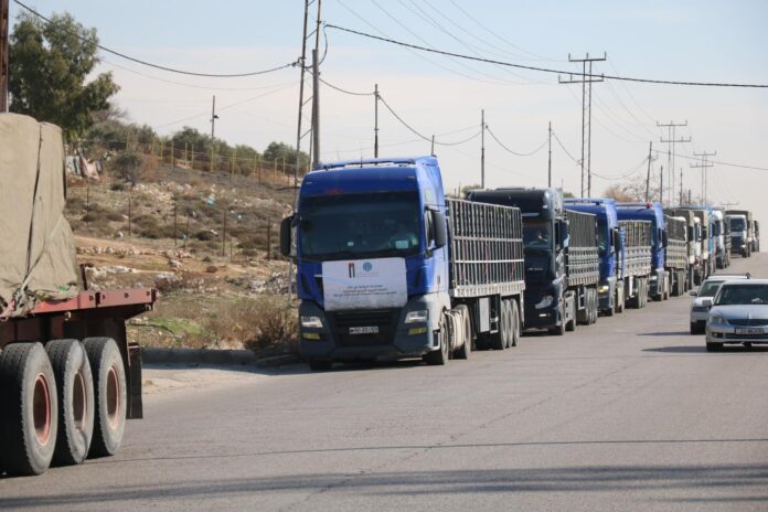 الأردن يسيّر قافلة جديدة للأشقاء في سوريا