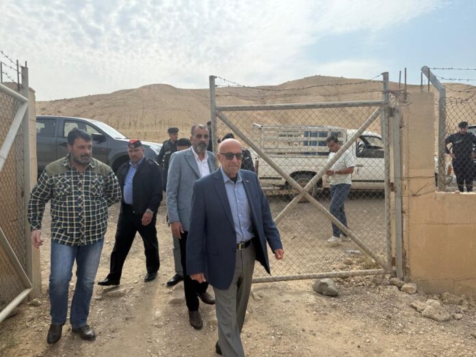 وزير المياه : نعمل على إيجاد حل مستدام لمشكلة مياه البربيطة