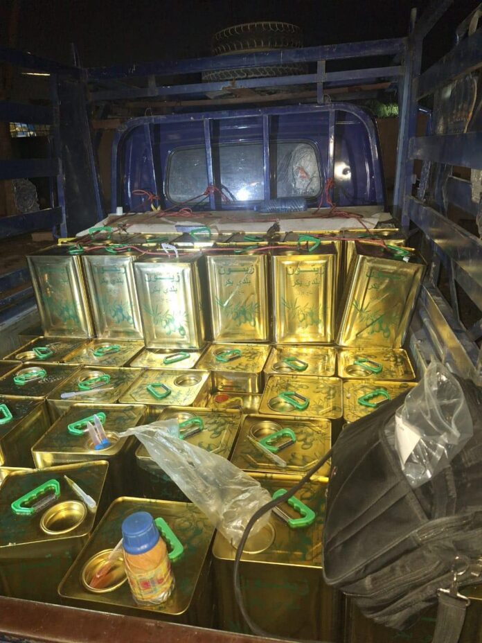 الغذاء والدواء تضبط 80 تنكة زيت زيتون مغشوش في إربد